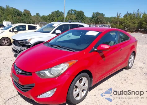 2013 Hyundai Elantra Gs из США, поврежденный, VIN KMHDH6AE5DU005891